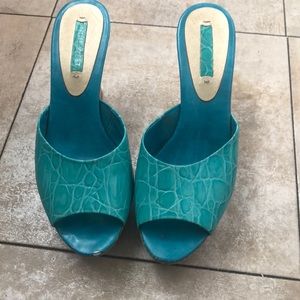 Nine West Platform Mules
